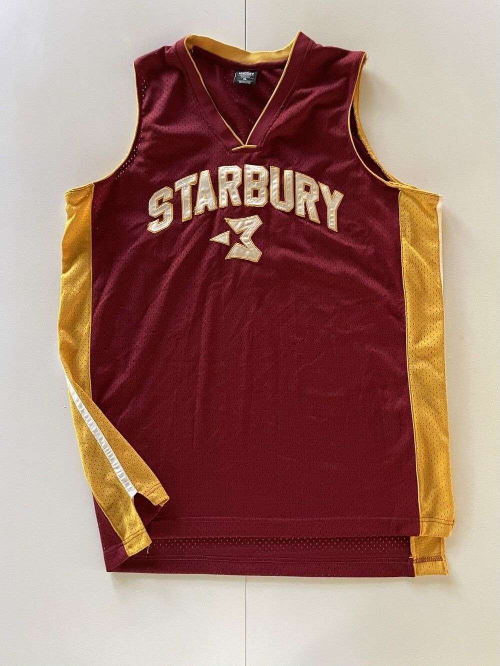 Men’s XL Double-Sided #3 Stephon Marbury “Starbury” Sleeveless Basketball Jersey
